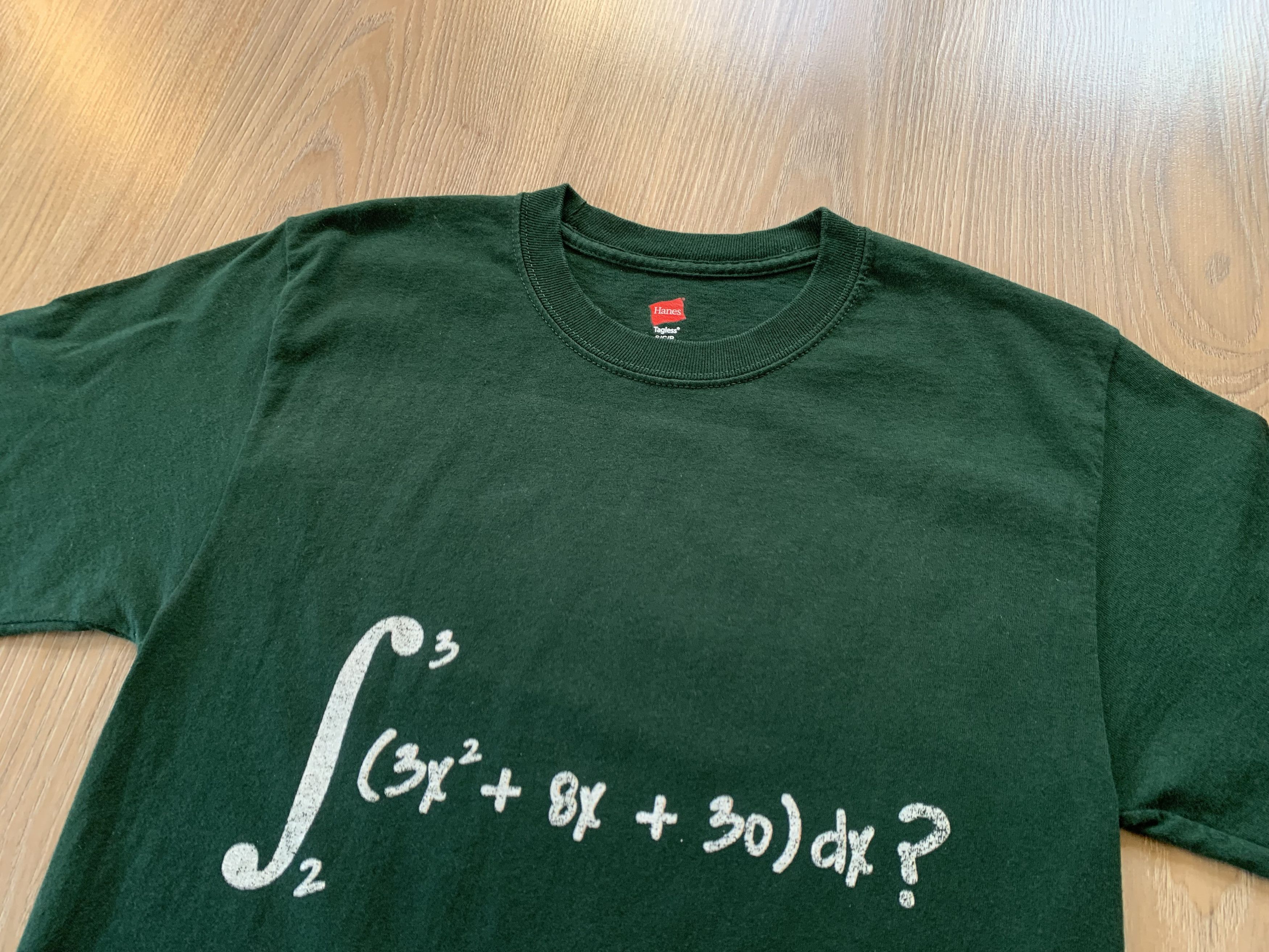 Hanes Hanes Math Formula Printed T-Shirt Size US S / EU 44-46 / 1 - 4 Thumbnail