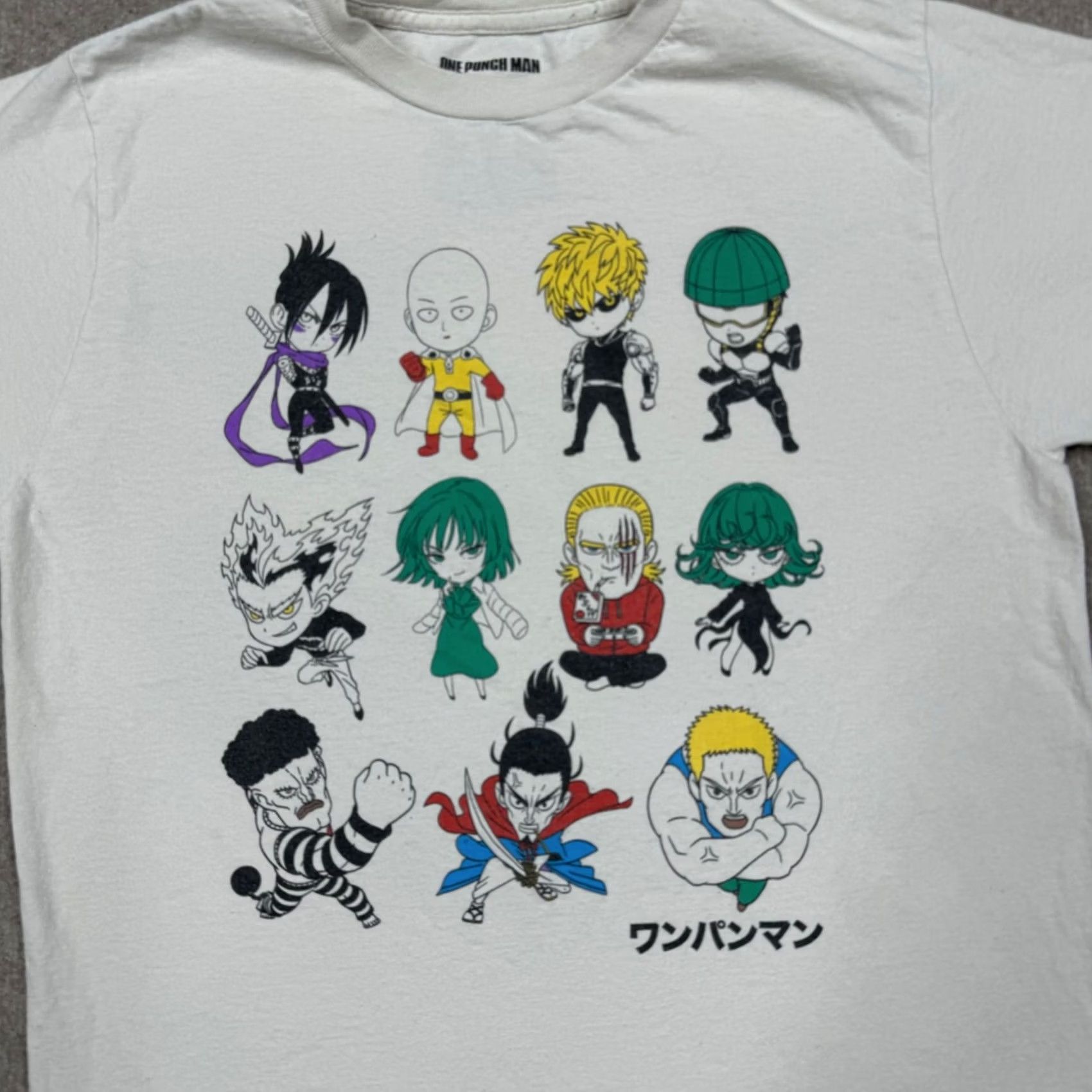 Vintage One Punch Man Shirt M Gray Short Sleeve Chibi Genos Graphic Tee Anime Logo Men Size US M / EU 48-50 / 2 - 3 Thumbnail