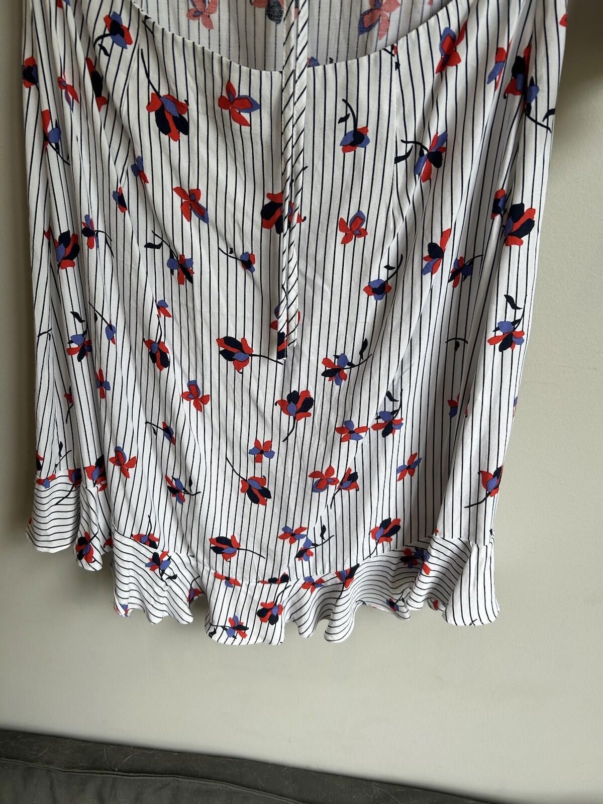 Designer Seed Dress Cutout Floral Frill NEW RRP$139 - Size 10 (003) Size M / US 6-8 / IT 42-44 - 7 Thumbnail