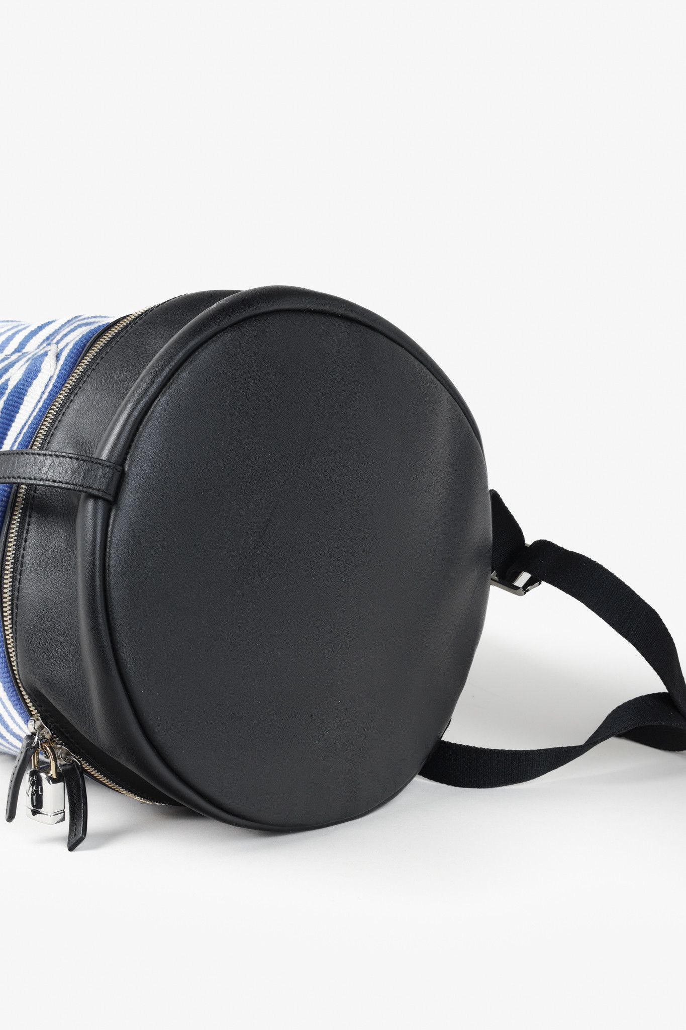 WANT Les Essentiels Want Les Essentiels Blue and White Striped Backpack Size ONE SIZE - 5 Thumbnail
