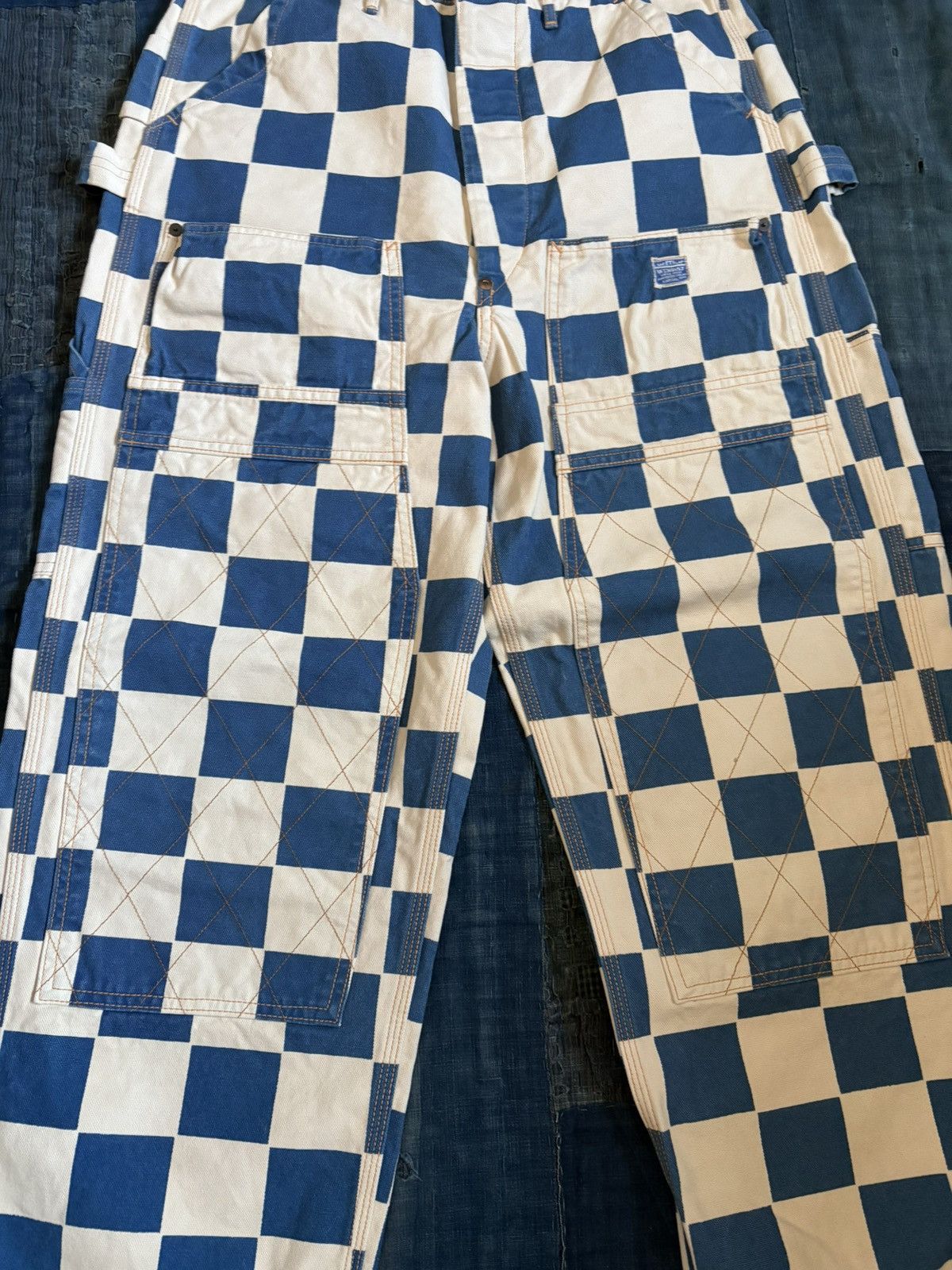 Kapital KAPITAL ichimatsu Double Knee Lumber Pants Size US 32 / EU 48 - 4 Thumbnail