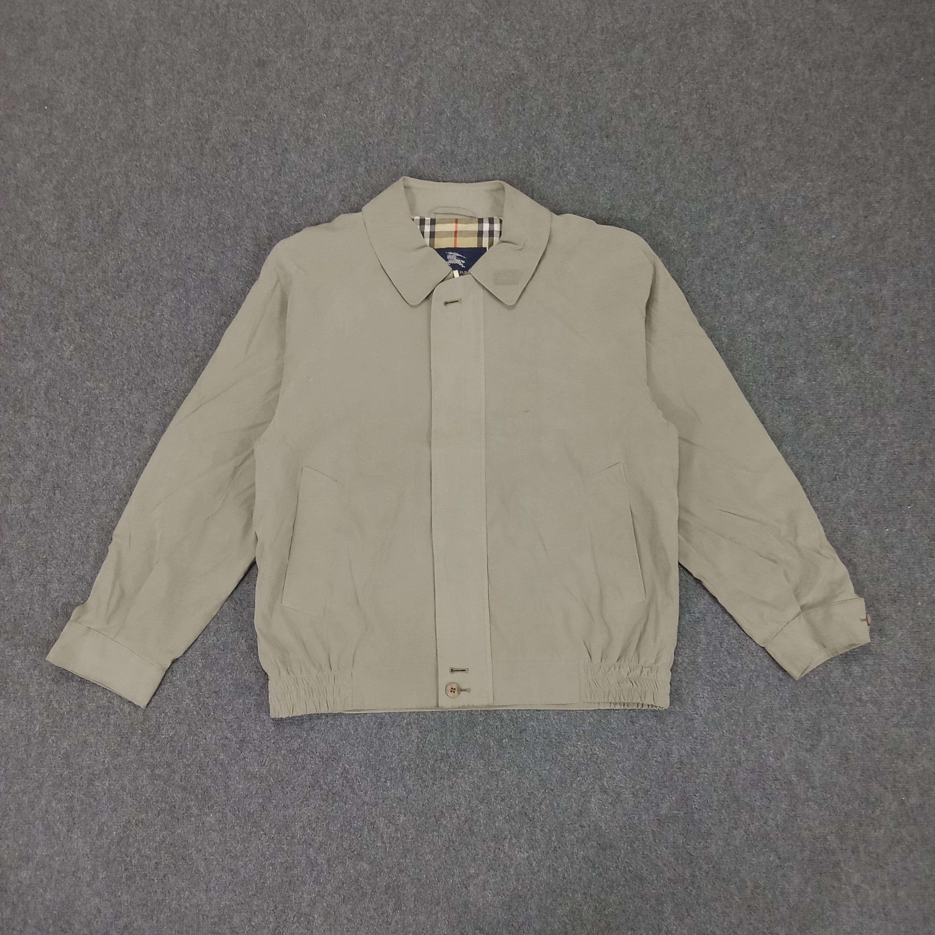 Burberry × Vintage Burberry London Nova Check Italian Brand Jacket Size US L / EU 52-54 / 3 - 1 Thumbnail