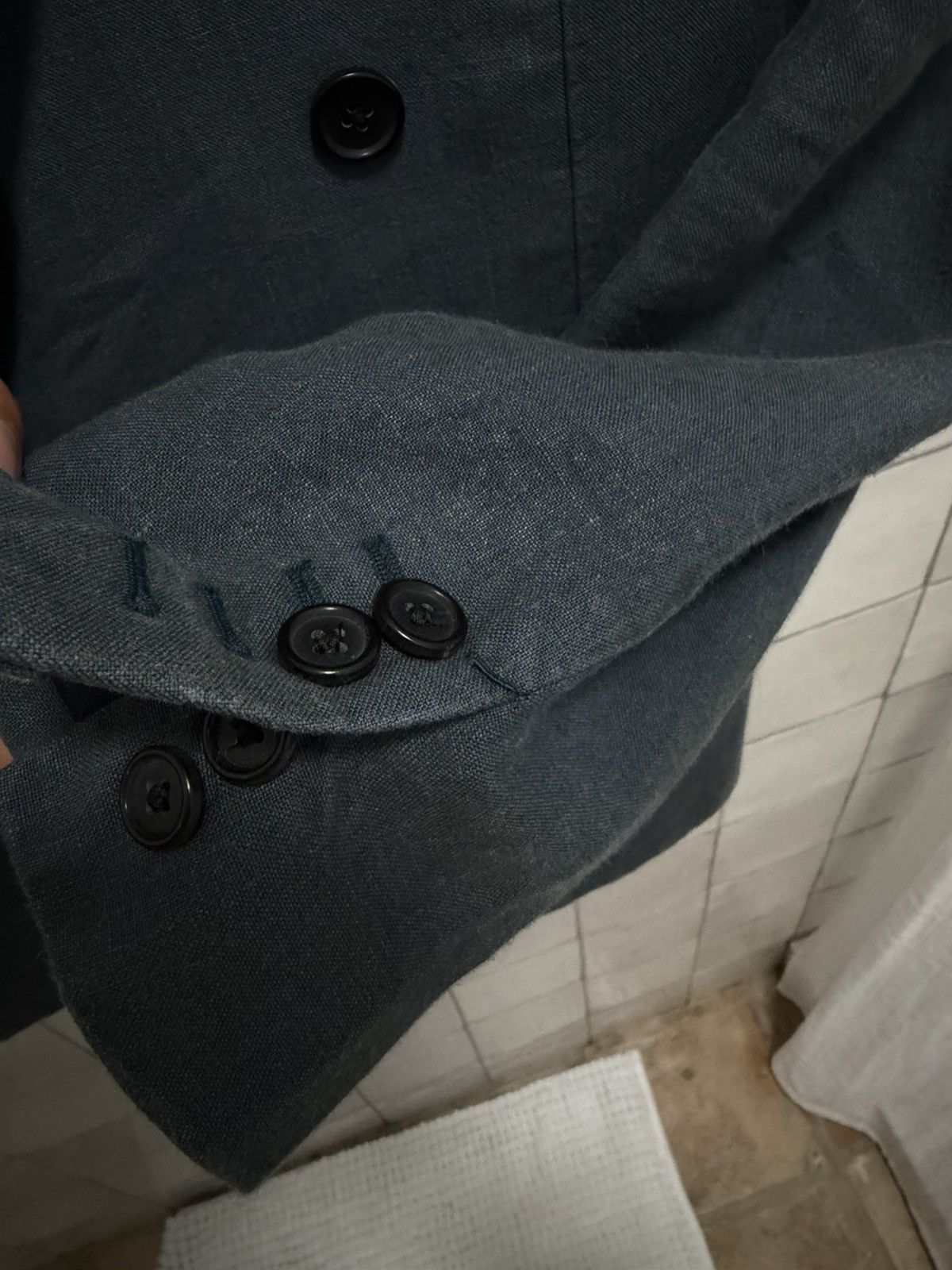 HUSBANDS Husbands paris double breasted linen suit Size 50R - 5 Thumbnail