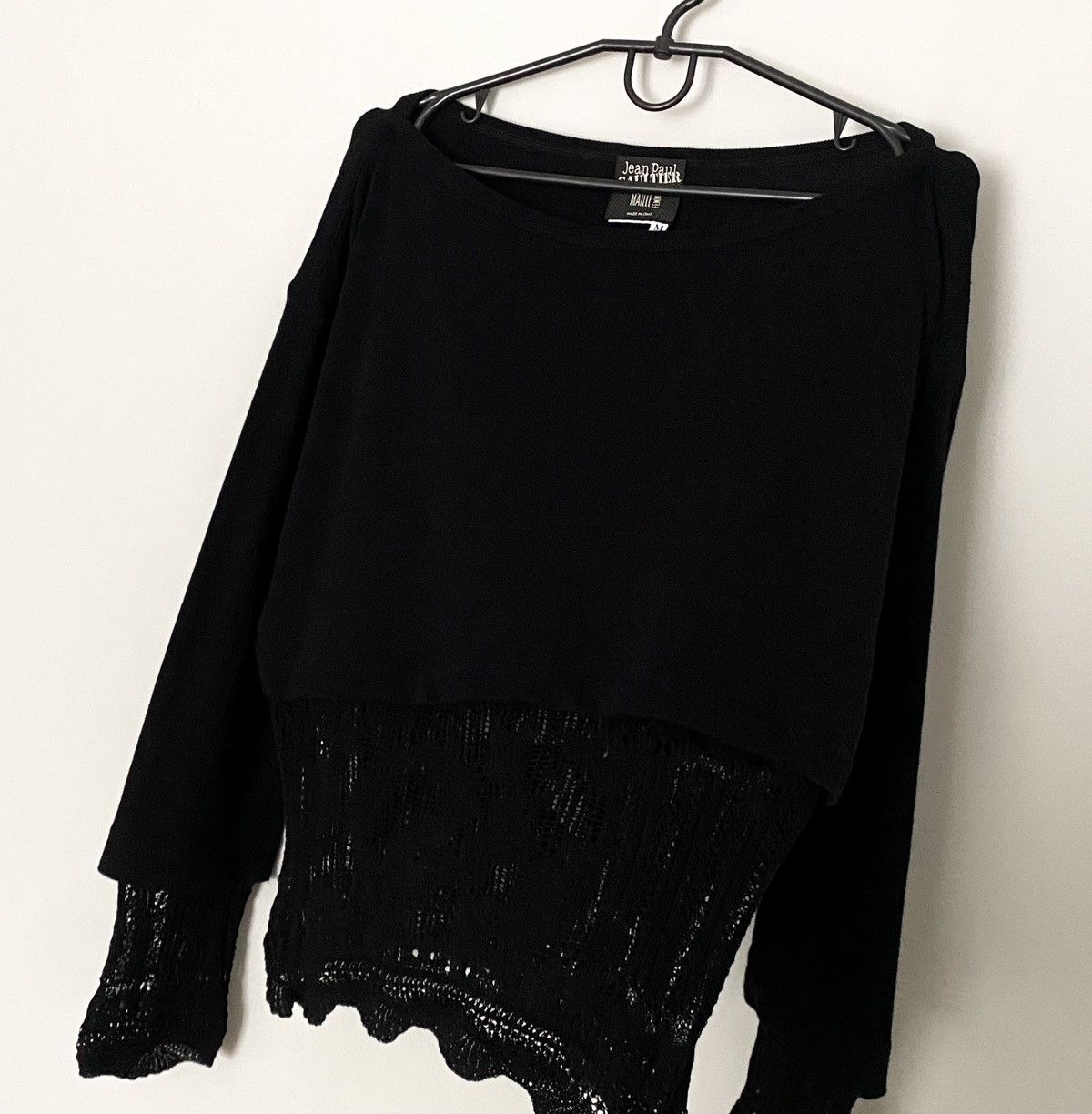Jean Paul Gaultier Jean Paul Gaultier Long Sleeve Lace Top Size M / US 6-8 / IT 42-44 - 1 Thumbnail