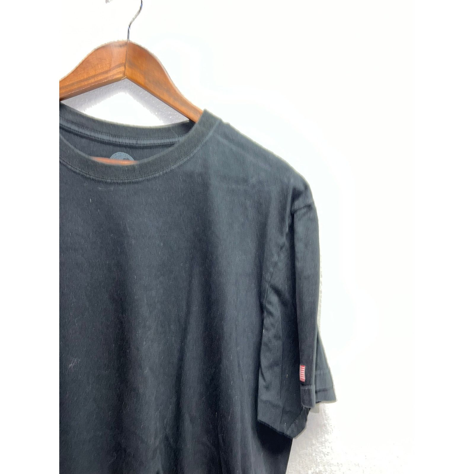 Jockey Jockey Black Blank Short Sleeve Shirt Tee XL X-Large Men's Size US XL / EU 56 / 4 - 2 Thumbnail