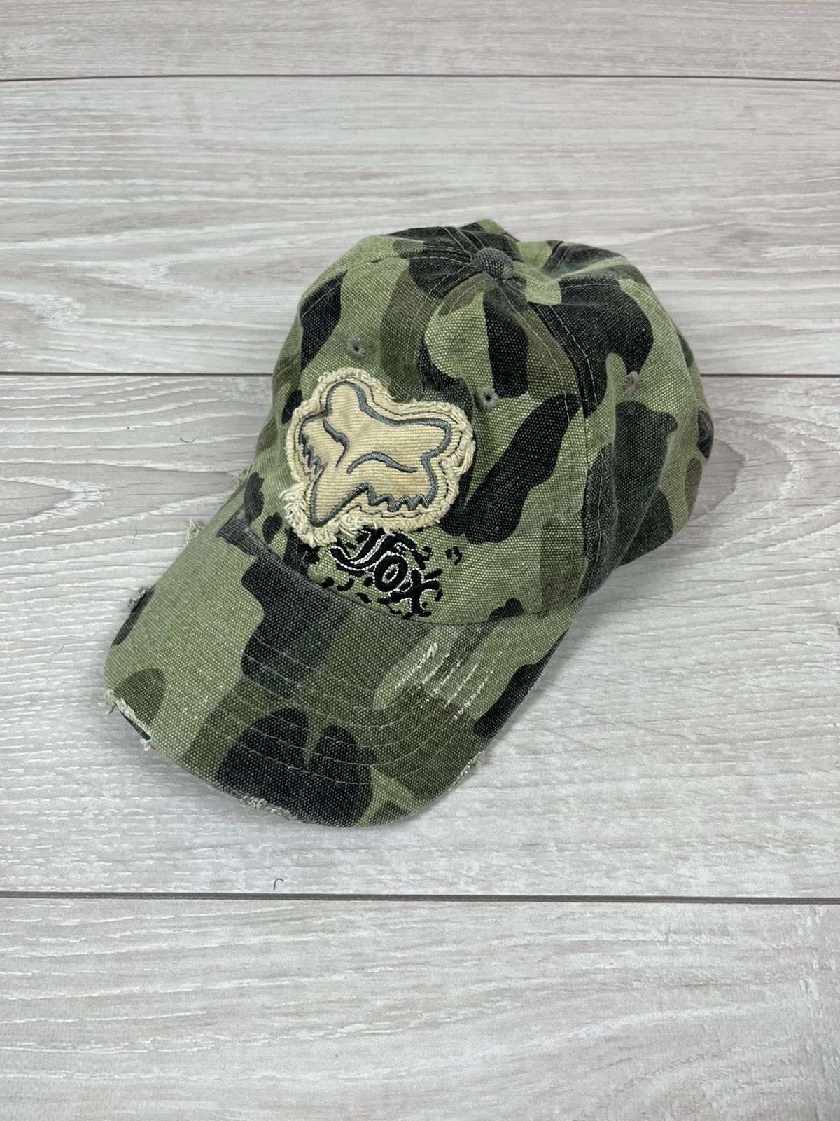 Fox Racing Fox Racing Distressed Camo Cap Hat Size ONE SIZE - 2 Thumbnail