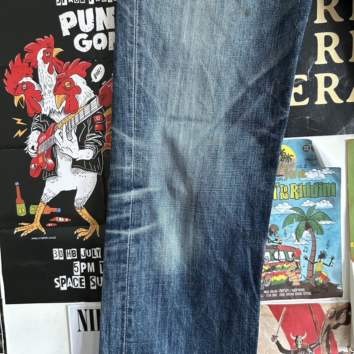 Levi's Vintage Levi’s 502 Y2K Japanese Distressed Denim Size US 30 / EU 46 - 8 Thumbnail