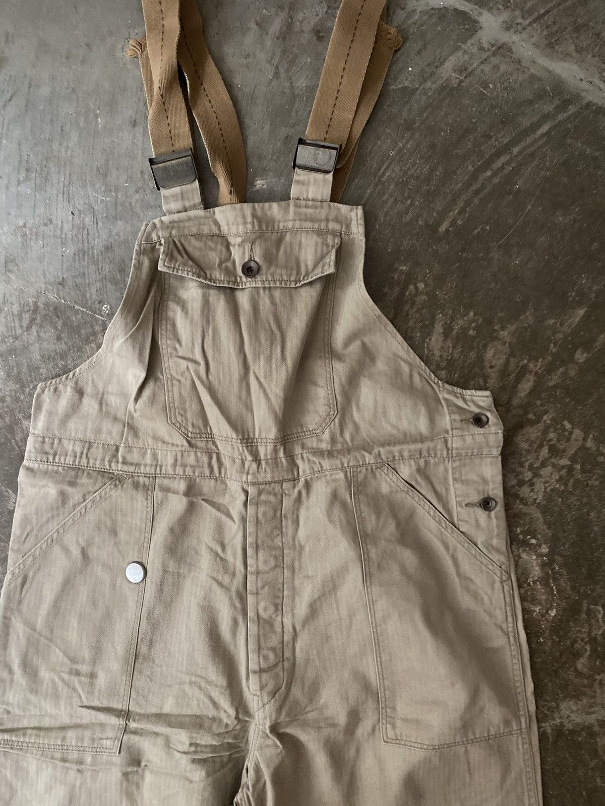 Kapital Kapital HBT Overall 45r Engineered Garments Old Joe Needles Size US 34 / EU 50 - 2 Thumbnail