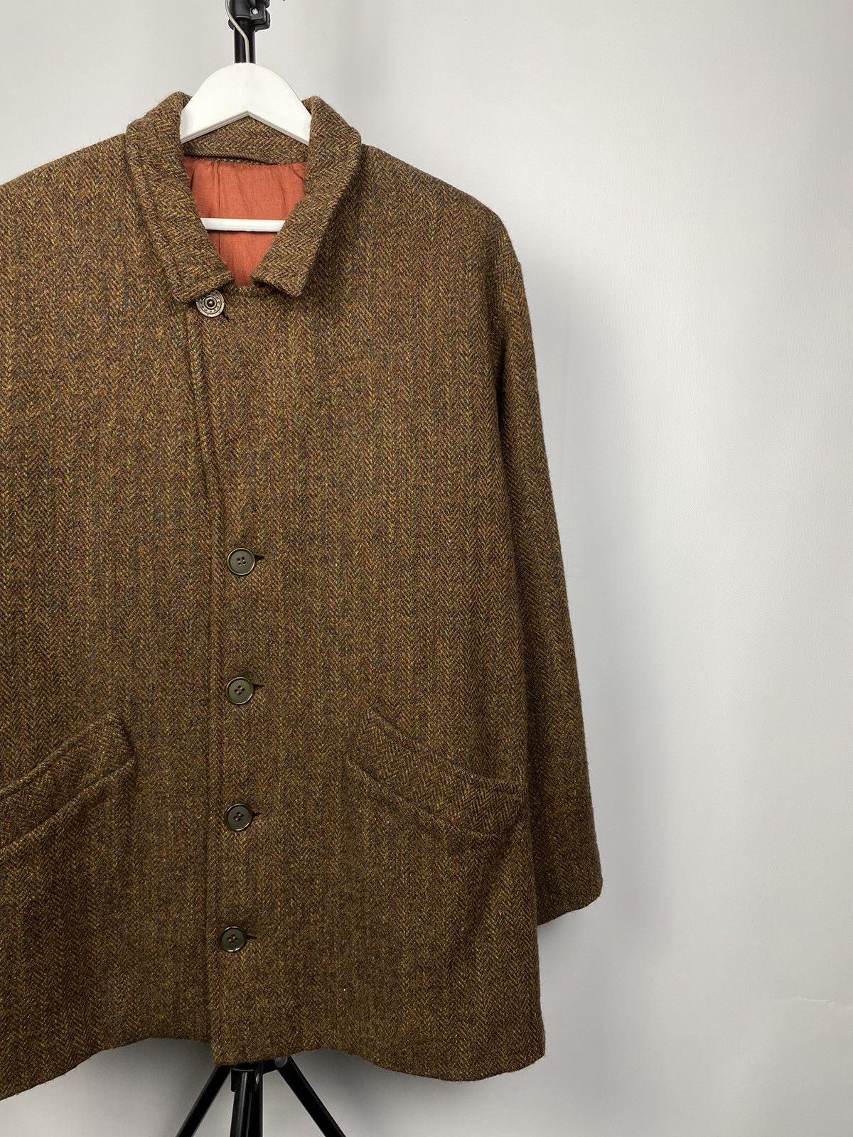 Harris Tweed × Japanese Brand Harris Tweed Men Classic Wool Coats Blazer Jacket Size US M / EU 48-50 / 2 - 4 Thumbnail