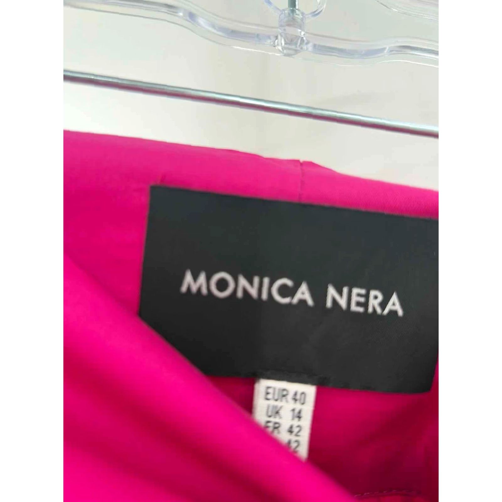 Pinko Pre-Owned Monica Nera Pink Size 46 Wrap A Line Skirt Size 32" / US 10 / IT 46 - 3 Thumbnail