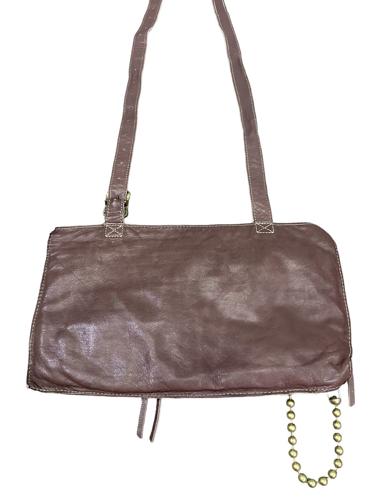 Japanese Brand A.I.P LEATHER CROSSBODY BAG Size ONE SIZE - 4 Thumbnail