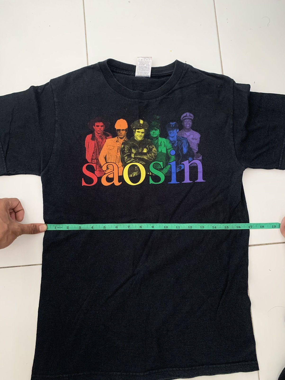 Fruit Of The Loom Saosin Rare shirt emo/post hardcore band tee Size US XS / EU 42 / 0 - 2 Thumbnail