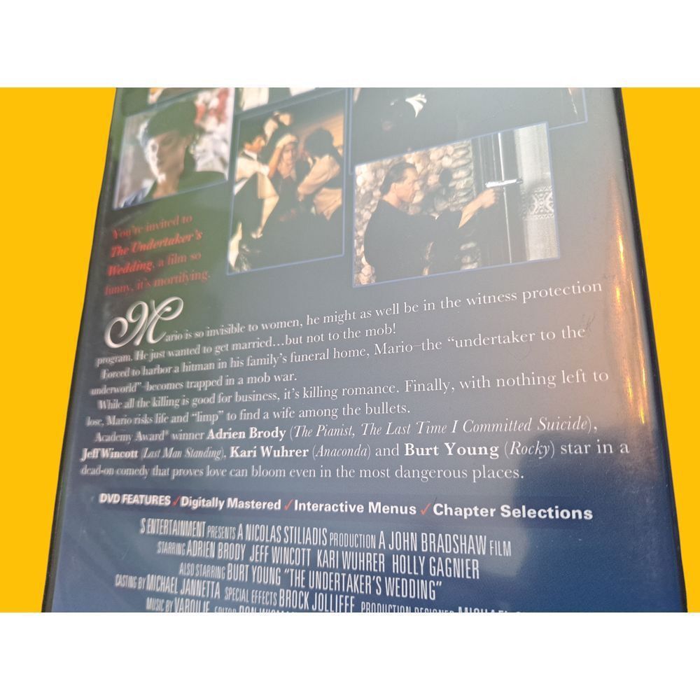 Other The Undertaker's Wedding DVD Movie Comedy Romance Crime Film Size ONE SIZE - 6 Thumbnail