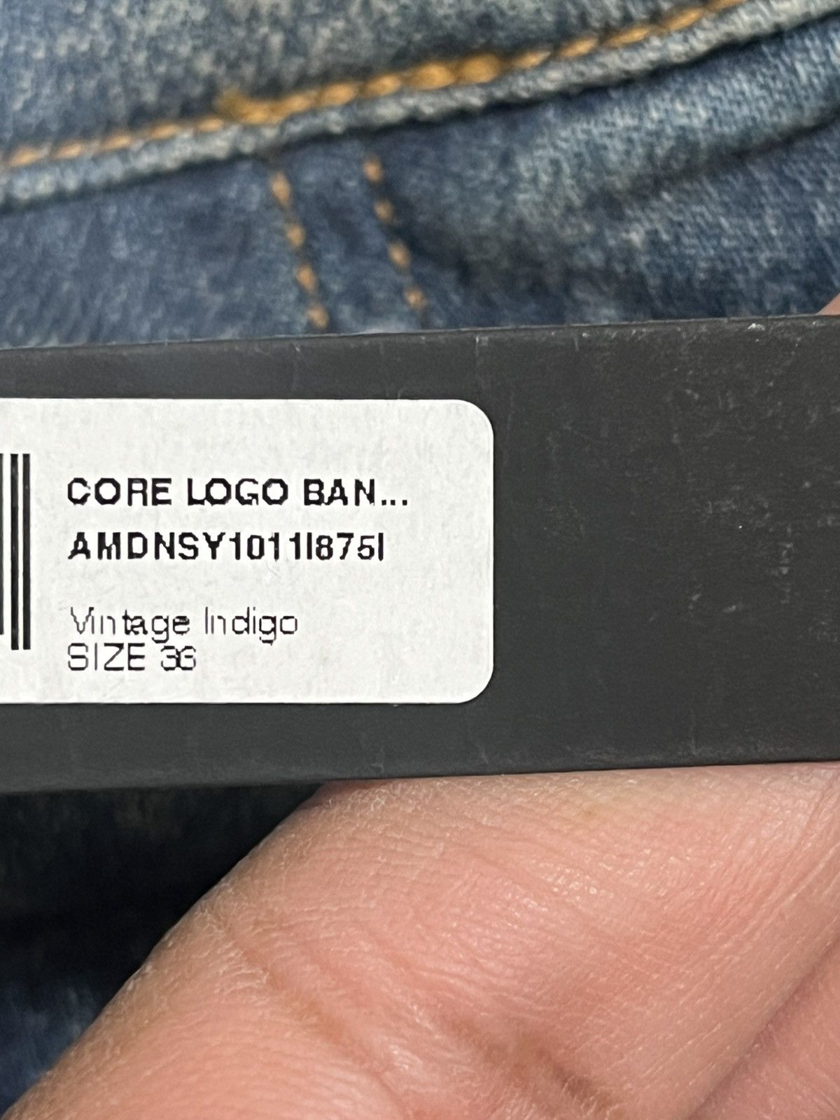 Amiri Amiri Core Logo Jean Sz 36 Size US 36 / EU 52 - 5 Thumbnail