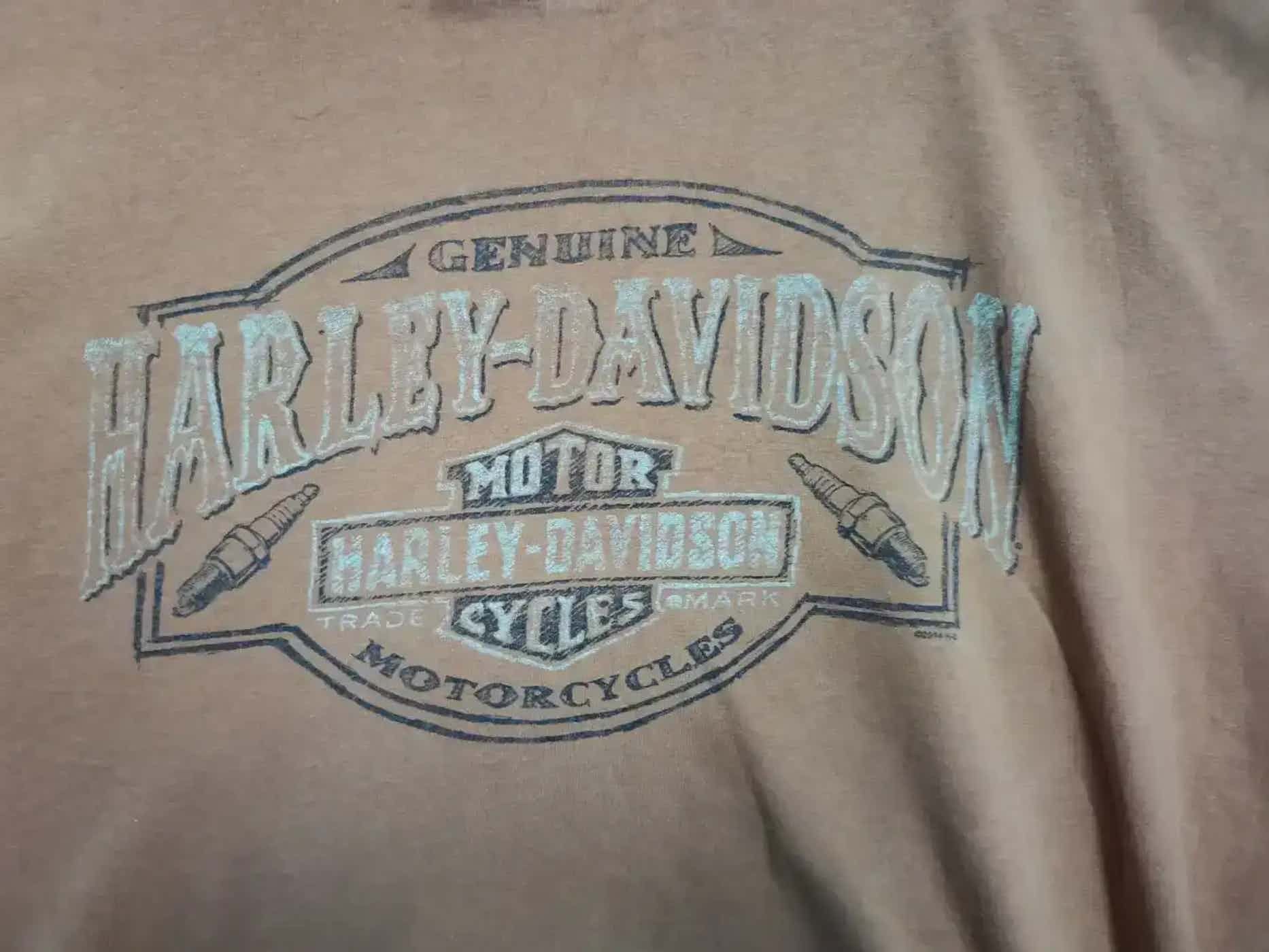 Harley Davidson Vintage Hells Canyon Harley Davidson Lewiston Idaho T-shirt Size US XL / EU 56 / 4 - 2 Thumbnail