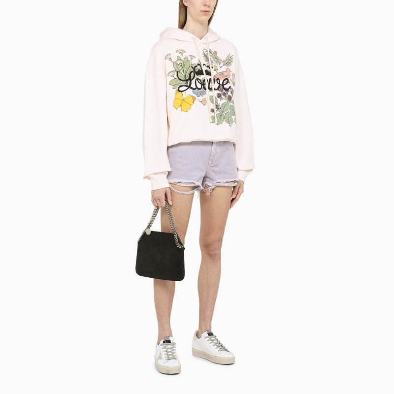 Golden Goose o1y0725 Denim Short in Lilac Size 27" / US 4 / IT 40 - 5 Thumbnail