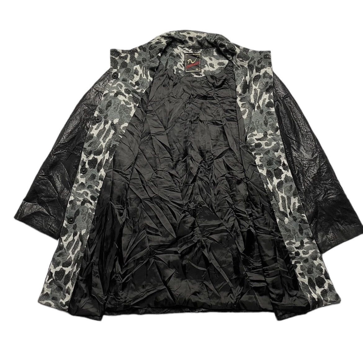 If Six Was Nine 🇯🇵 PETILLANTE SNAKE SKIN BUTTON UP LONG JACKET Size US L / EU 52-54 / 3 - 10 Thumbnail