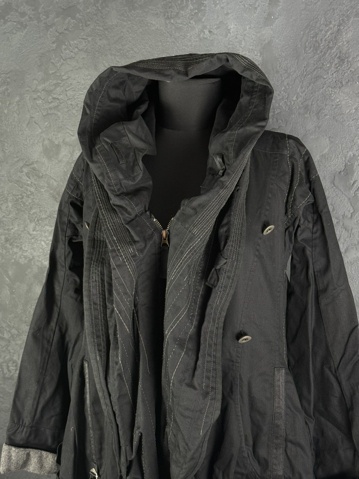Marithe + Francois Girbaud Marithe Francois Girbaud Vintage Hooded Jacket Coat Womens M Size M / US 6-8 / IT 42-44 - 7 Thumbnail