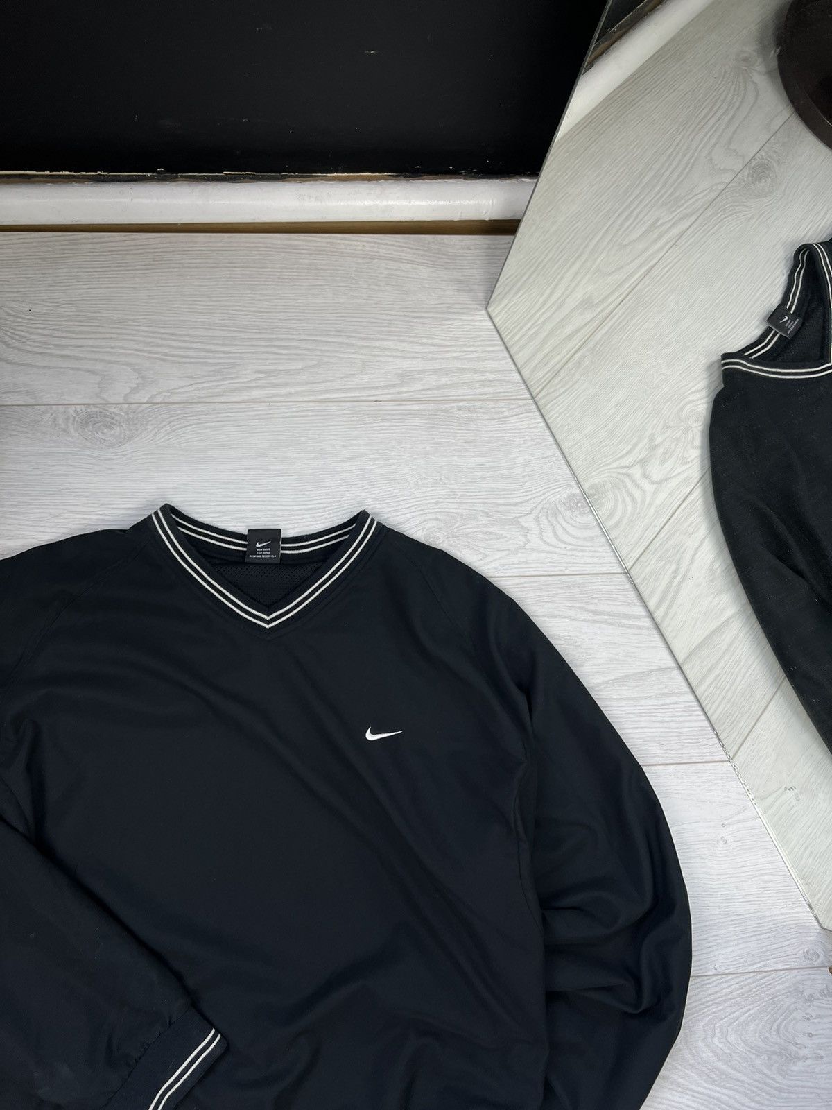 Nike × Vintage NIKE GOLF BOXY DRILL Y2K VINTAGE NYLON JERSEY JACKET Size US L / EU 52-54 / 3 - 2 Thumbnail