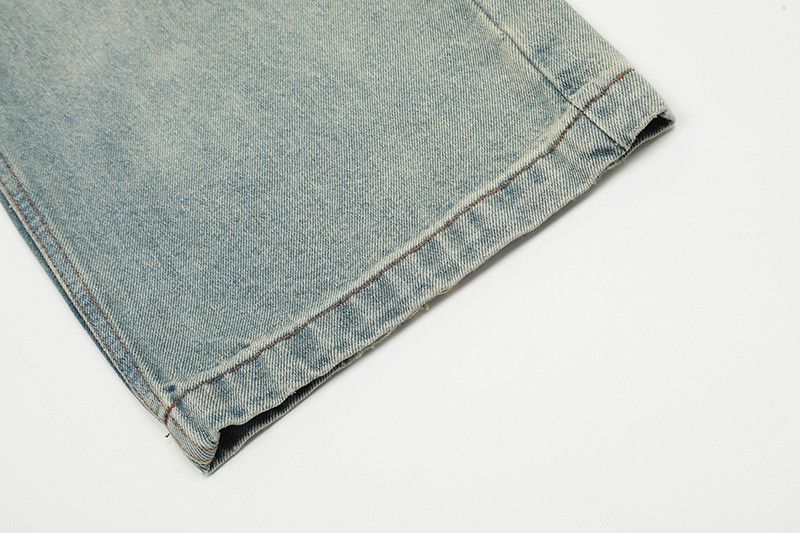 Vintage American street style hip-hop ripped jeans for men Size US 32 / EU 48 - 5 Thumbnail