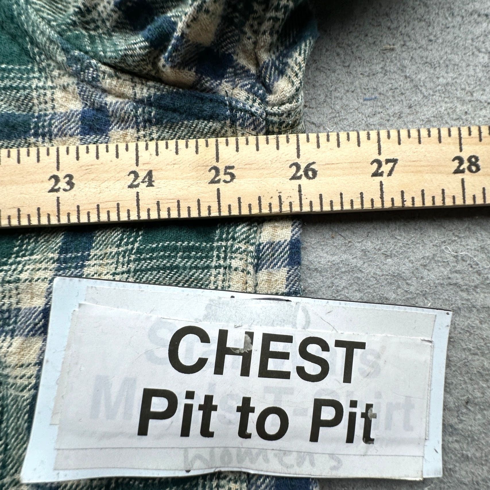 Levi's VINTAGE Levi's Flannel Green Plaid Button Shirt Mens XL Relaxed Fit Long Sleeve Pockets Size US XL / EU 56 / 4 - 4 Thumbnail