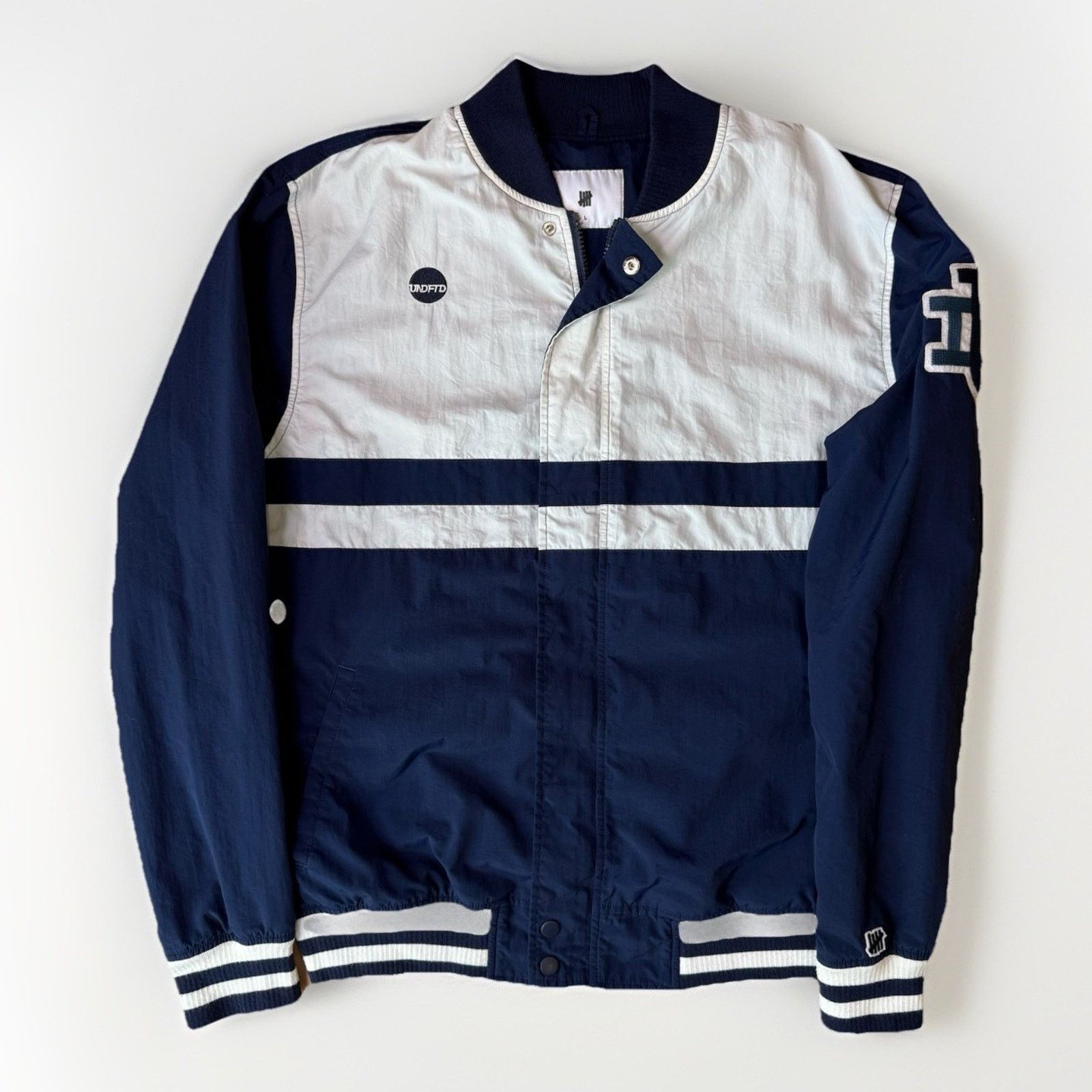 Undefeated Undefeated Mitchell Warm Up Jacket Large Multicolor Full Zip Size US L / EU 52-54 / 3 - 1 Thumbnail