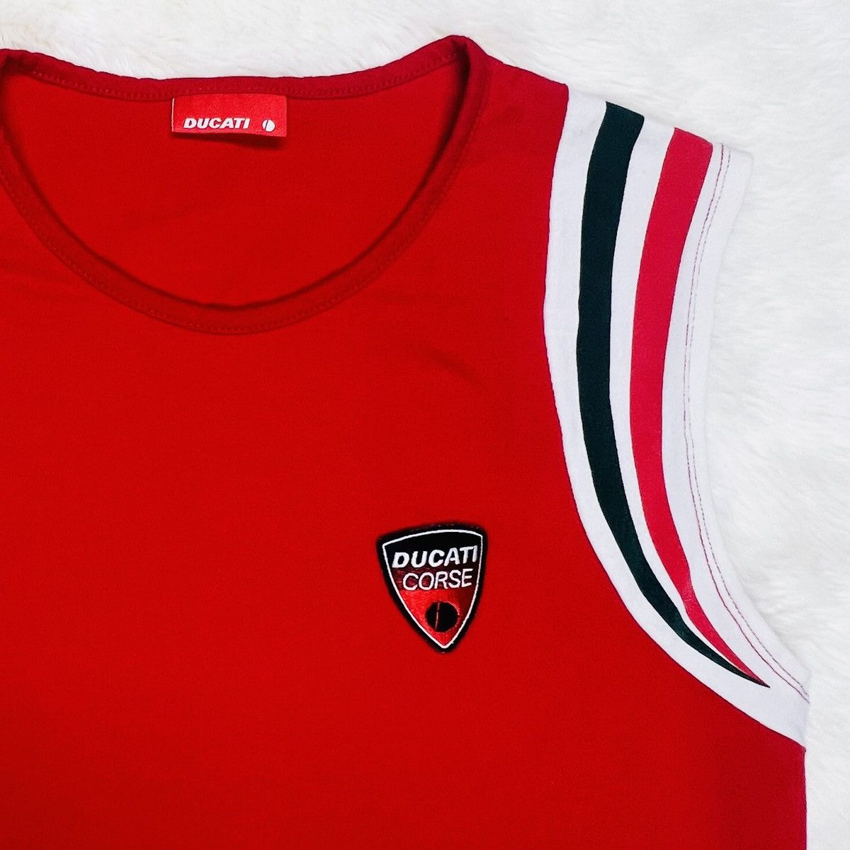 Ducati Vintage Y2K DUCATI Corse Racing Shirt - Moto GP Archive Red Size US M / EU 48-50 / 2 - 1 Thumbnail