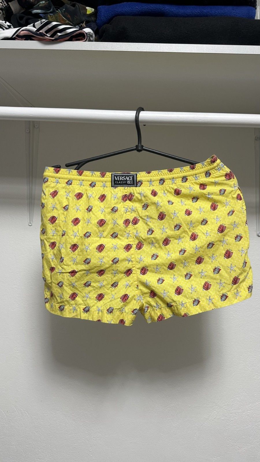 Versace Versace Classic V2 Men's Yellow Swimshorts Size S Size US 26 / EU 42 - 5 Thumbnail
