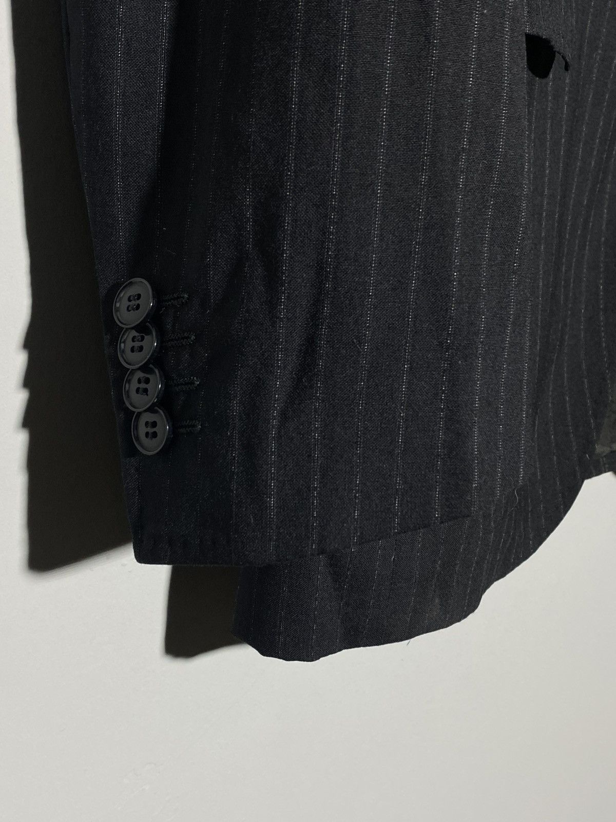 Dolce & Gabbana Dolce&Gabbana Made In Italy Striped Blazer Jacket Luxury Size 48R - 4 Thumbnail