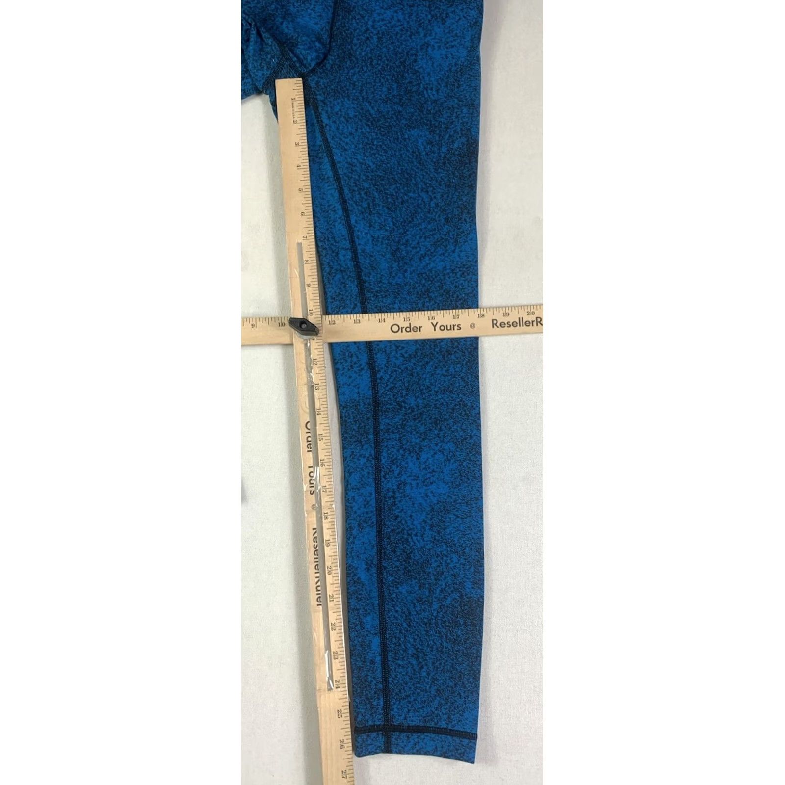 Lululemon Lululemon Womens 6 High Times Pant Spray Jacquard Shocking Blue Black Size 28" / US 6 / IT 42 - 4 Thumbnail