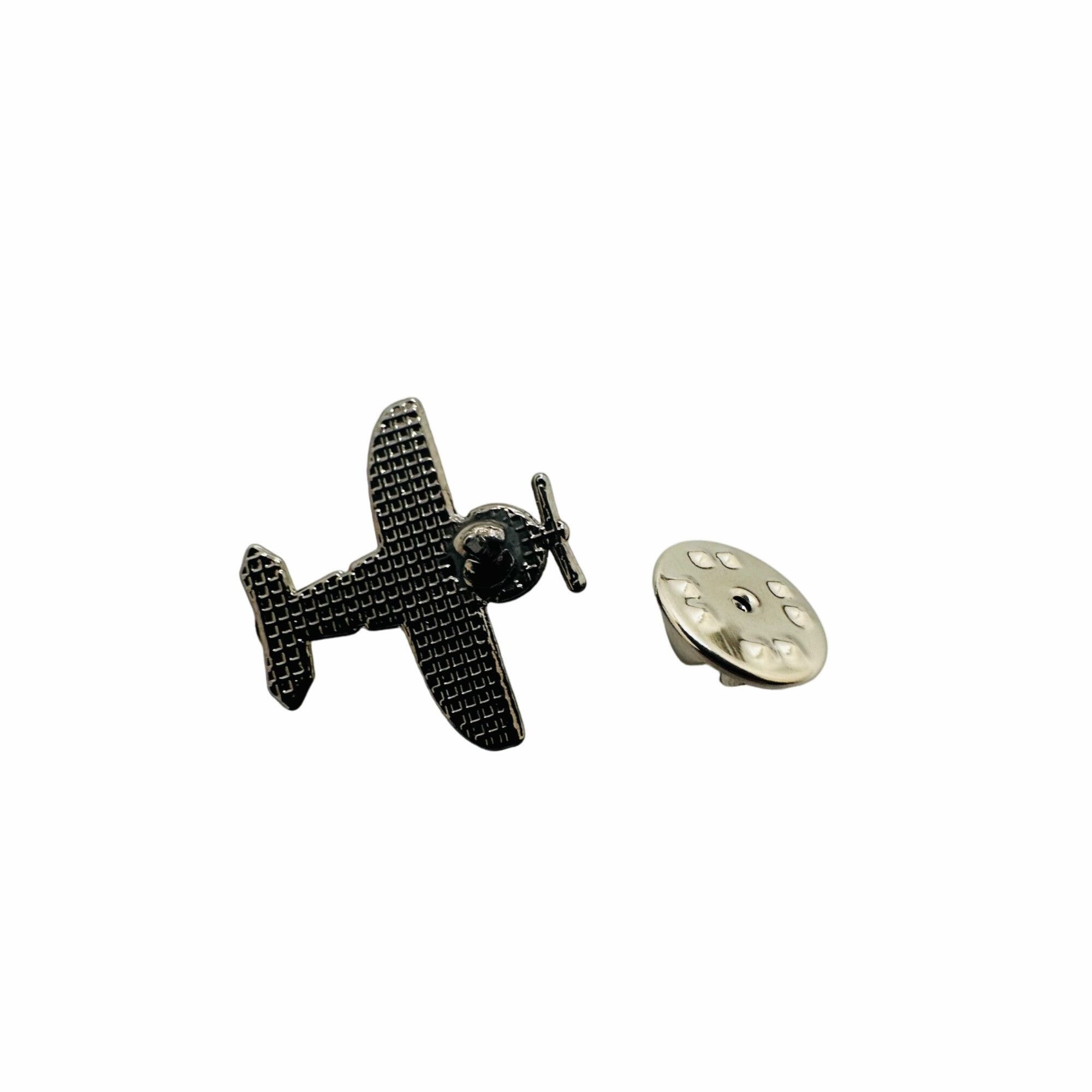 Other ✈️Vintage Aircraft Engine Lapel Pin Metal Airplane Brooch Av Size ONE SIZE - 3 Thumbnail