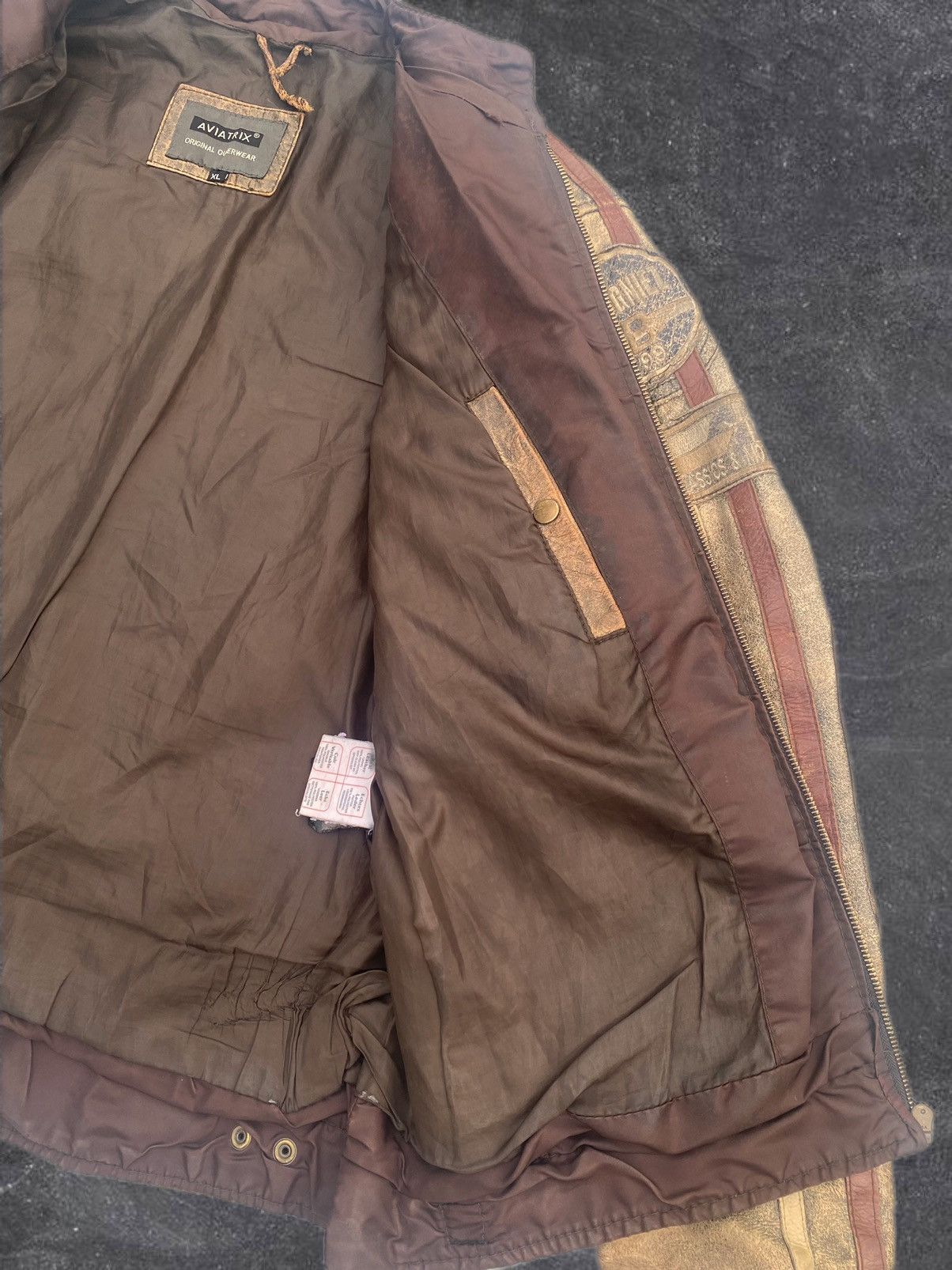 Vintage Vintage Y2K leather racing jacket MOTO Aviatrix Size US L / EU 52-54 / 3 - 18 Thumbnail