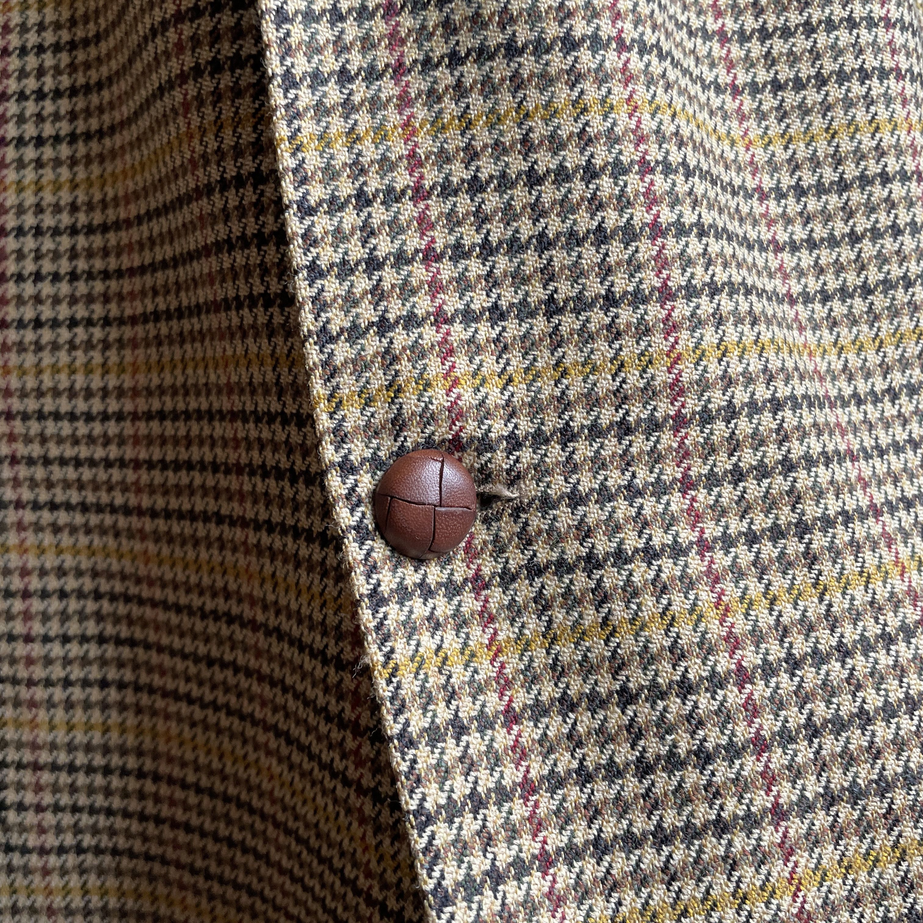 Burberry Burberry London Barrie-S Houndstooth Wool Sport Coat Size 46R - 8 Thumbnail