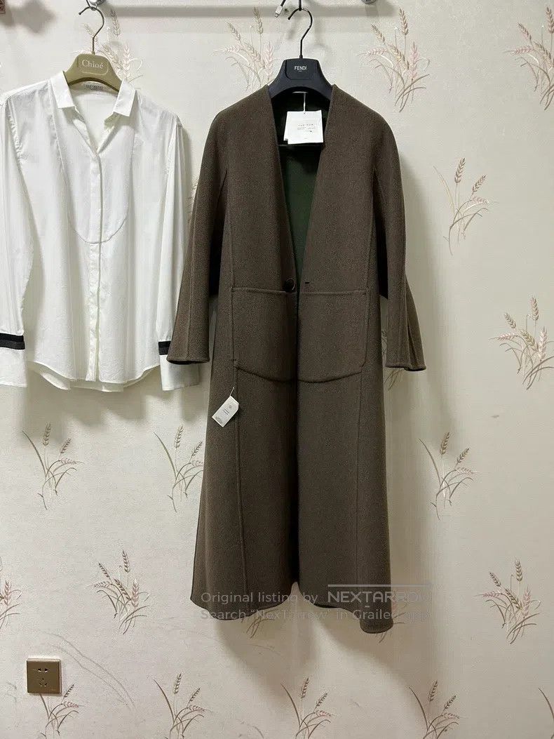 The Row The Row size 2 Runway sage green reversible double-faced ca Size M / US 6-8 / IT 42-44 - 8 Thumbnail