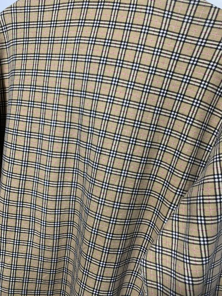 Burberry Burberrys iconic Novacheck L/S polo shirt vintage Size L / US 10 / IT 46 - 7 Thumbnail