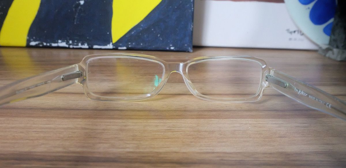 Byblos Byblos B256-S Glasses Clear Frame Made in Italy Size ONE SIZE - 3 Thumbnail