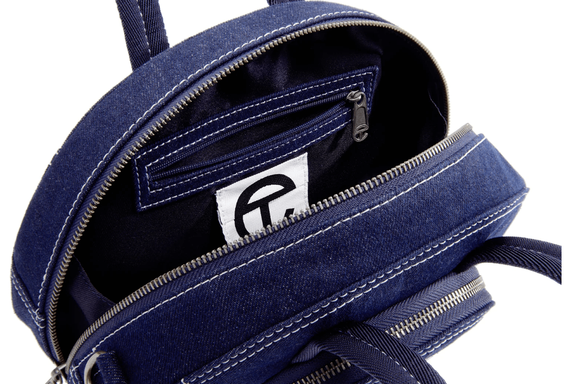 Telfar Small Denim Dumpling - Blue Size ONE SIZE - 11 Thumbnail