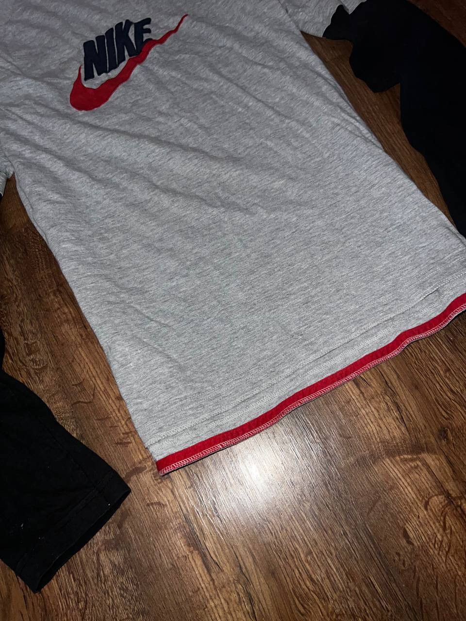 Nike × Vintage Sweatshirt Nike Vintage Big Central Logo 90s Outdoor Style Size US M / EU 48-50 / 2 - 7 Thumbnail