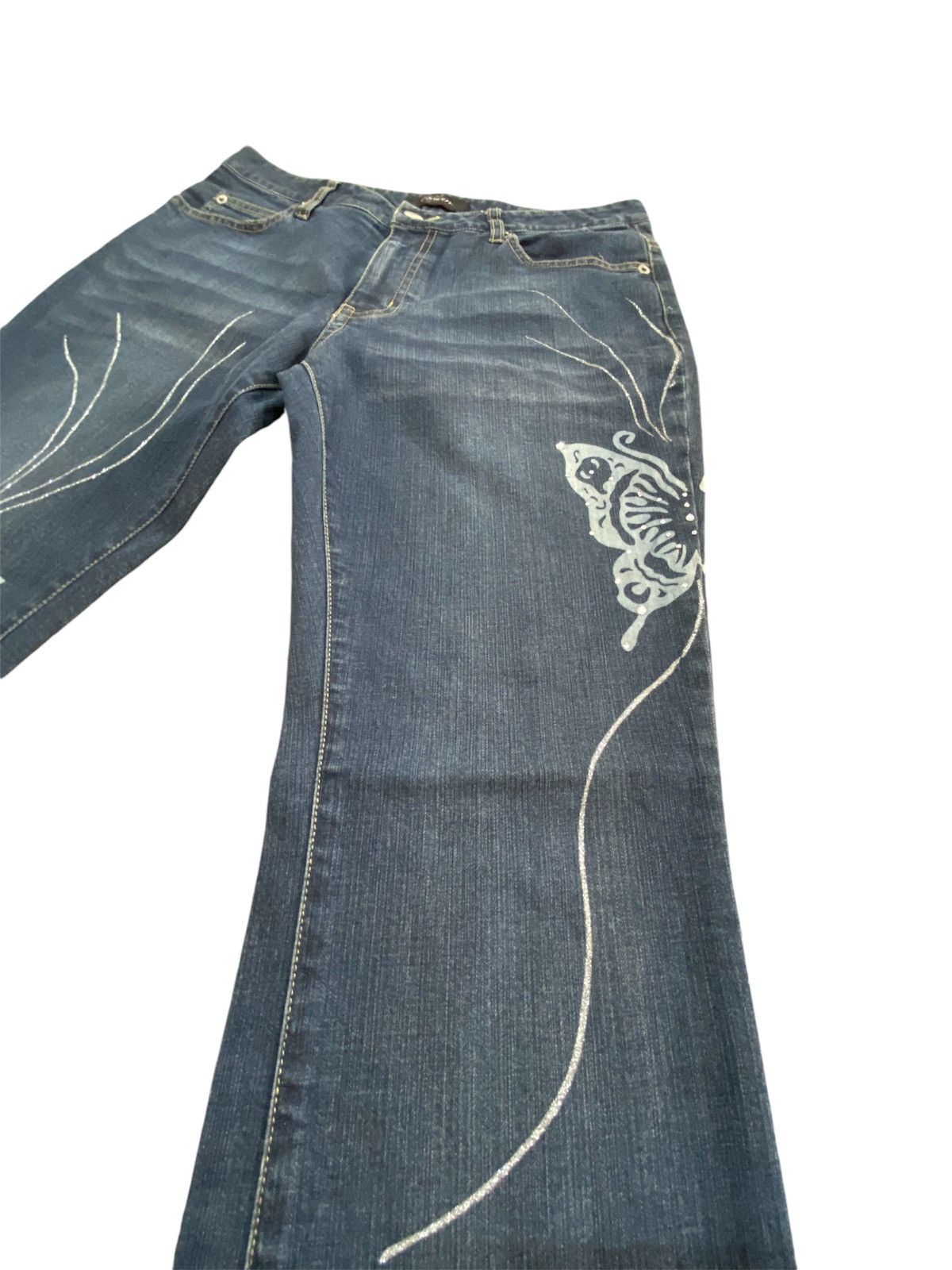 Hysteric Glamour × Japanese Brand Flare Jeans Japanese Oririn 🦋 Boot Cut Size US 30 / EU 46 - 4 Thumbnail