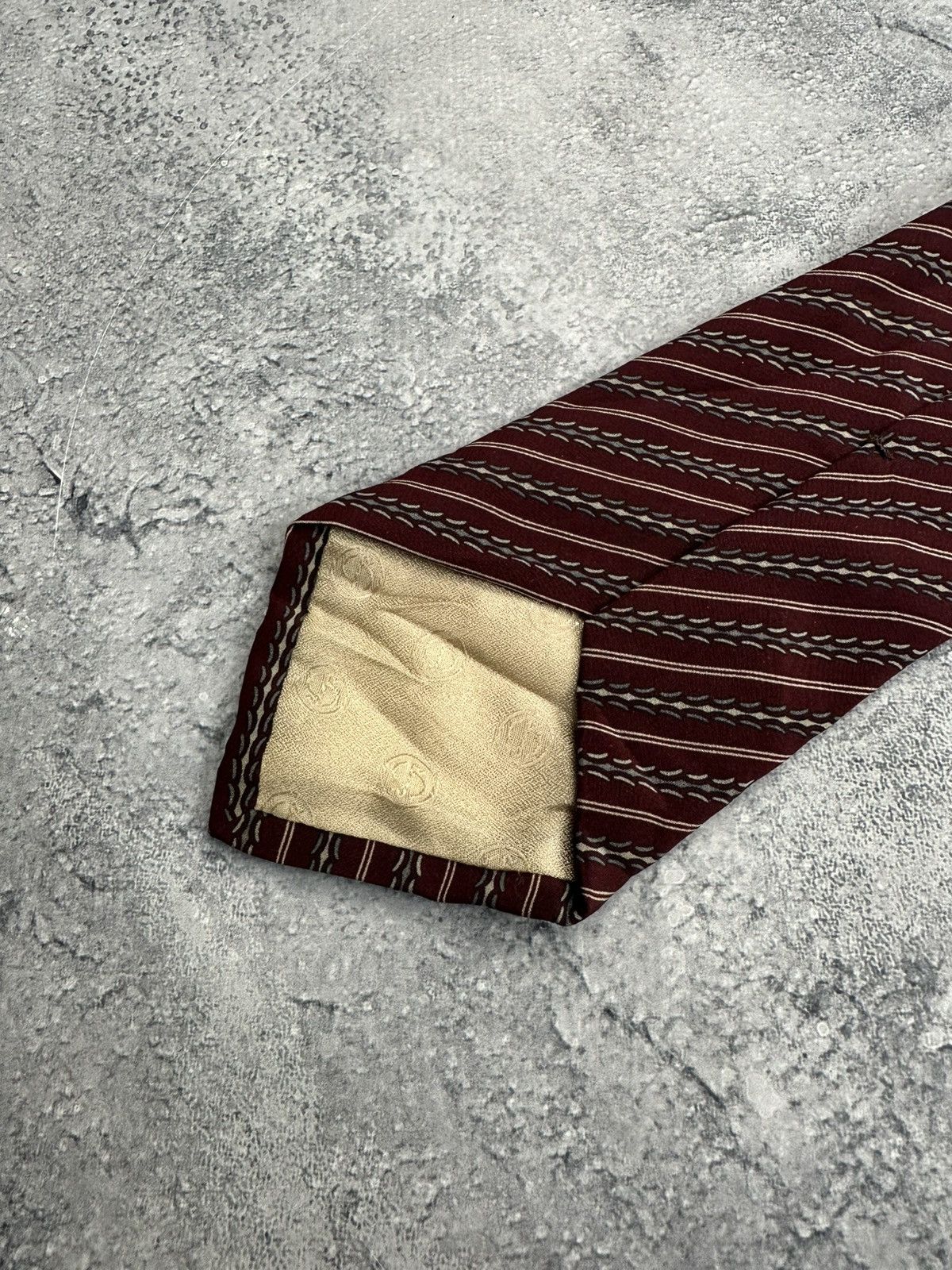 Stefano Ricci Stefano Ricci 100% Pure Silk Tie Made in Italy Striped Size ONE SIZE - 9 Thumbnail