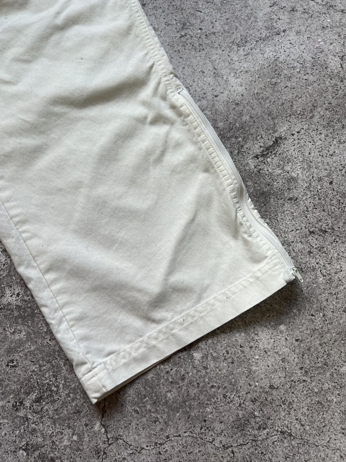 Nike × Vintage Vintage Men's Nike Pants White Swoosh Y2K Size US 32 / EU 48 - 6 Thumbnail