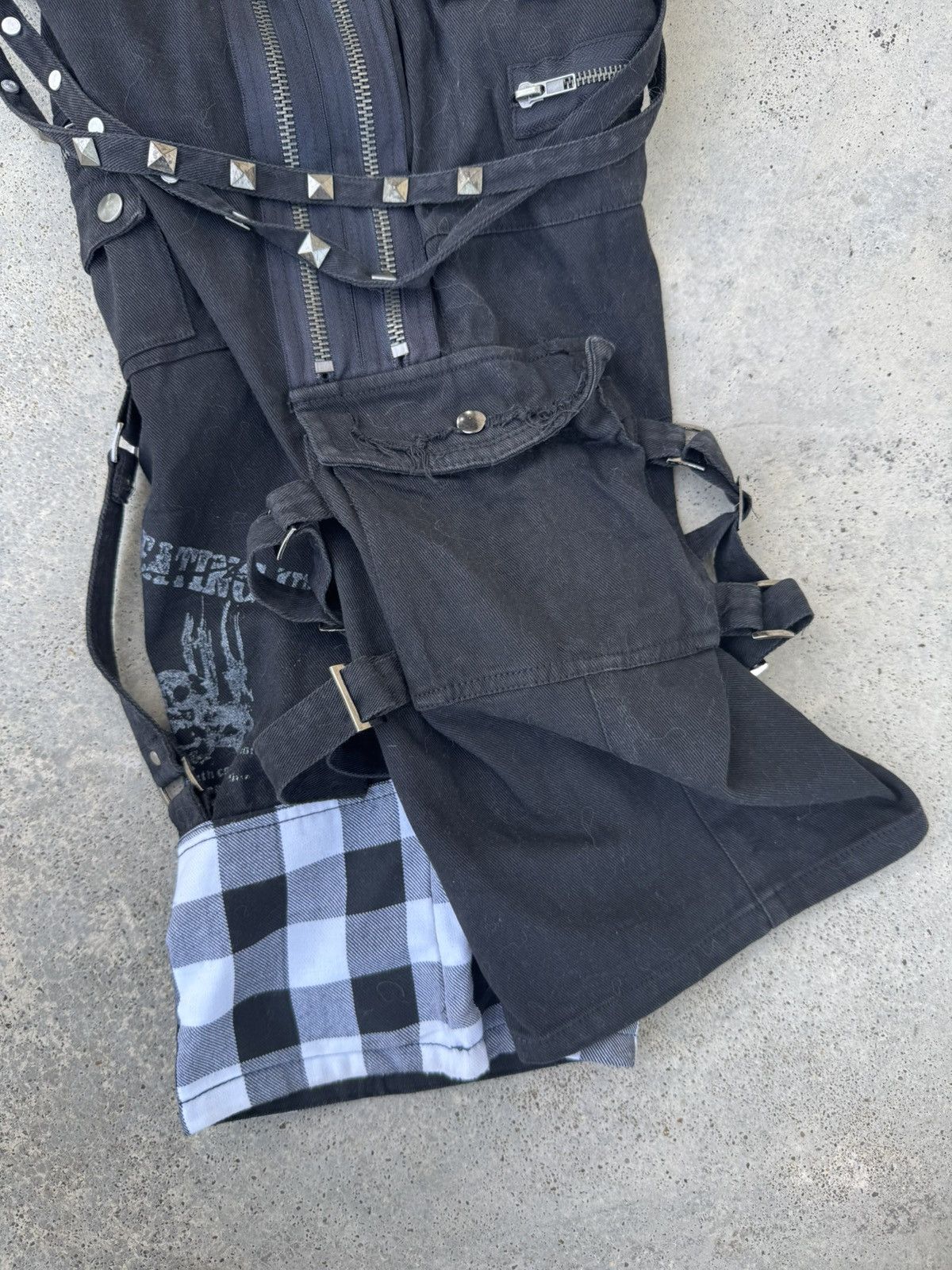 Sex Pot ReVeNGe 2000s Punk Sex Pot Revenge Bondage Pants 3/4 Pants Size US 32 / EU 48 - 2 Thumbnail