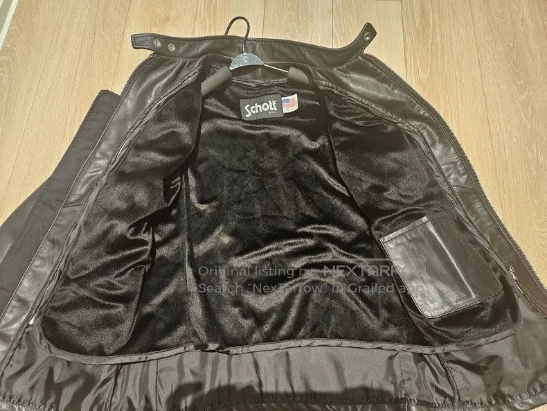Schott Schott Leather coat Size US M / EU 48-50 / 2 - 4 Thumbnail