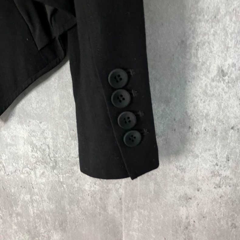 Helmut Lang HELMUT LANG Silk irregularly cut jacket coat Size M / US 6-8 / IT 42-44 - 5 Thumbnail