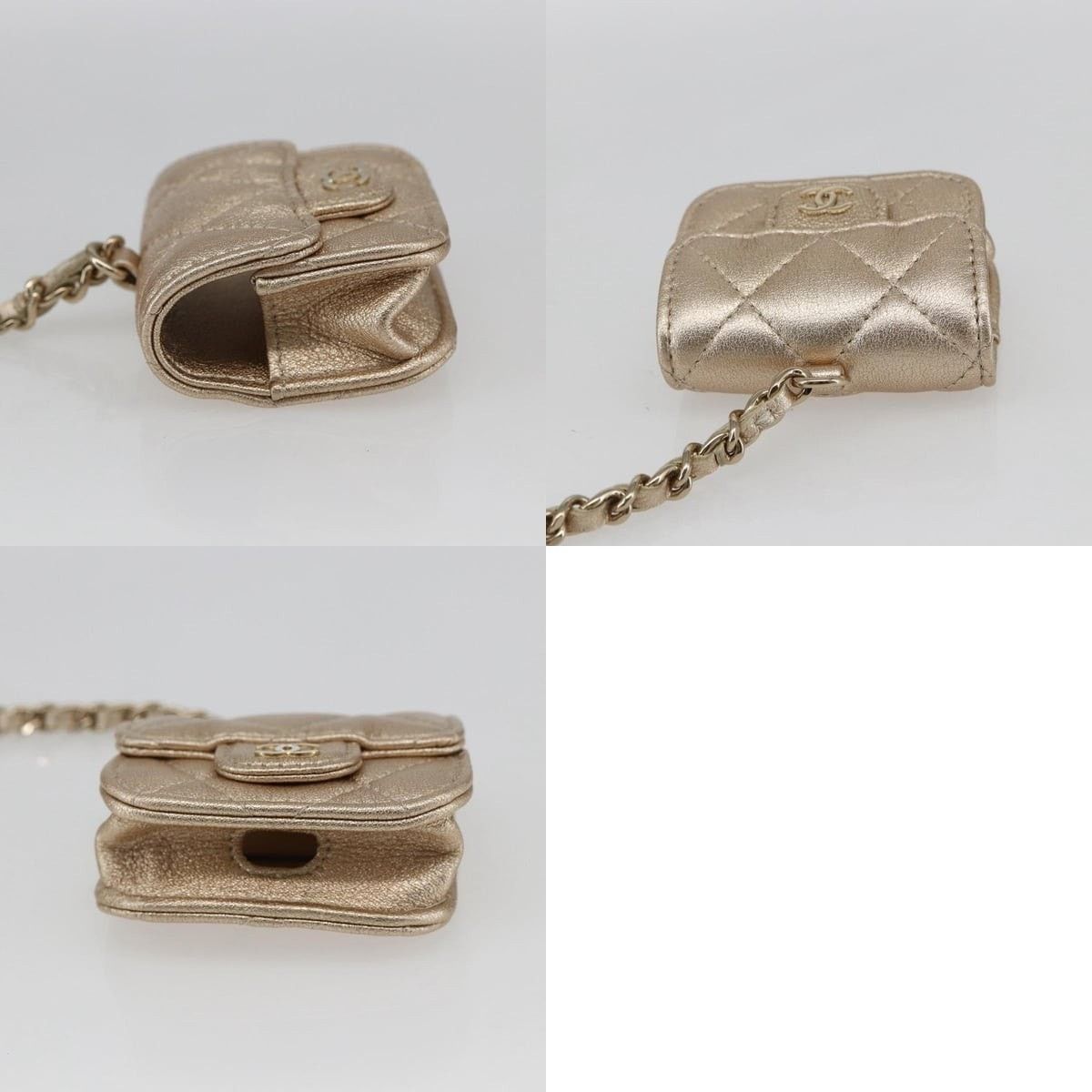 Chanel Chanel Matelasse Coin Purse & Airpods Case Pouch Size ONE SIZE - 8 Thumbnail
