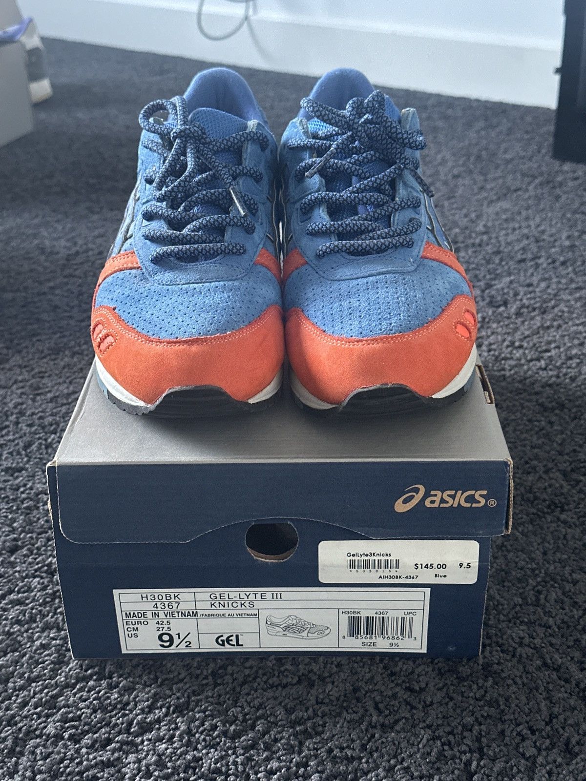 Asics × Ronnie Fieg Ronnie fieg x ASICS ‘Knick’s’ Size US 9.5 / EU 42-43 - 2 Thumbnail
