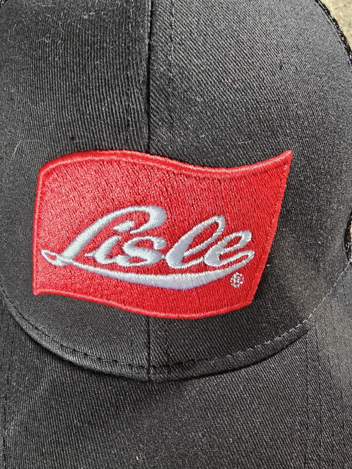 Designer LISLE TOOLS Baseball Hat Cap Black Mesh Snapback Size ONE SIZE - 3 Thumbnail