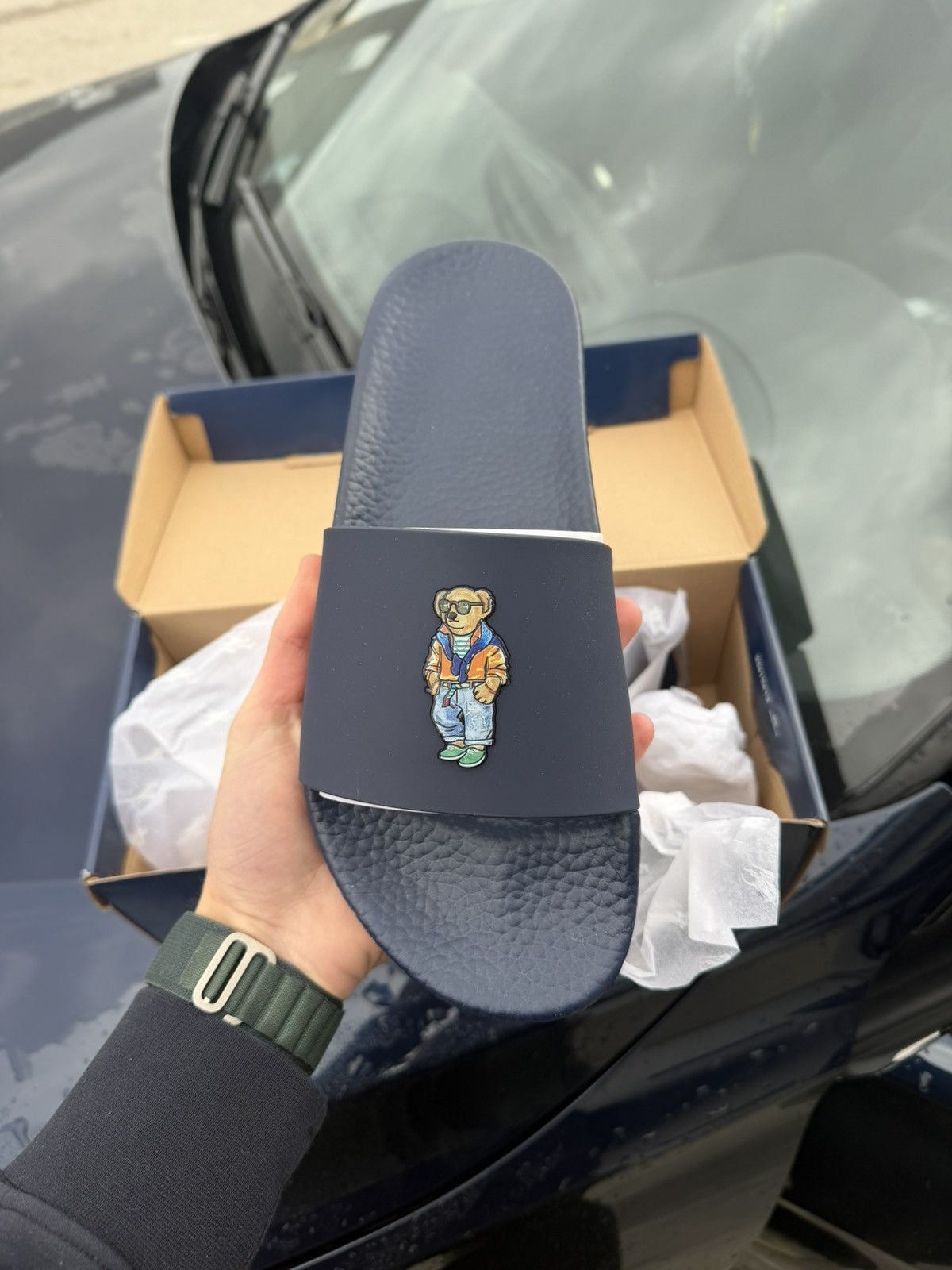 Polo Ralph Lauren Polo Bear Slides Size US 10 / EU 43 - 1 Thumbnail