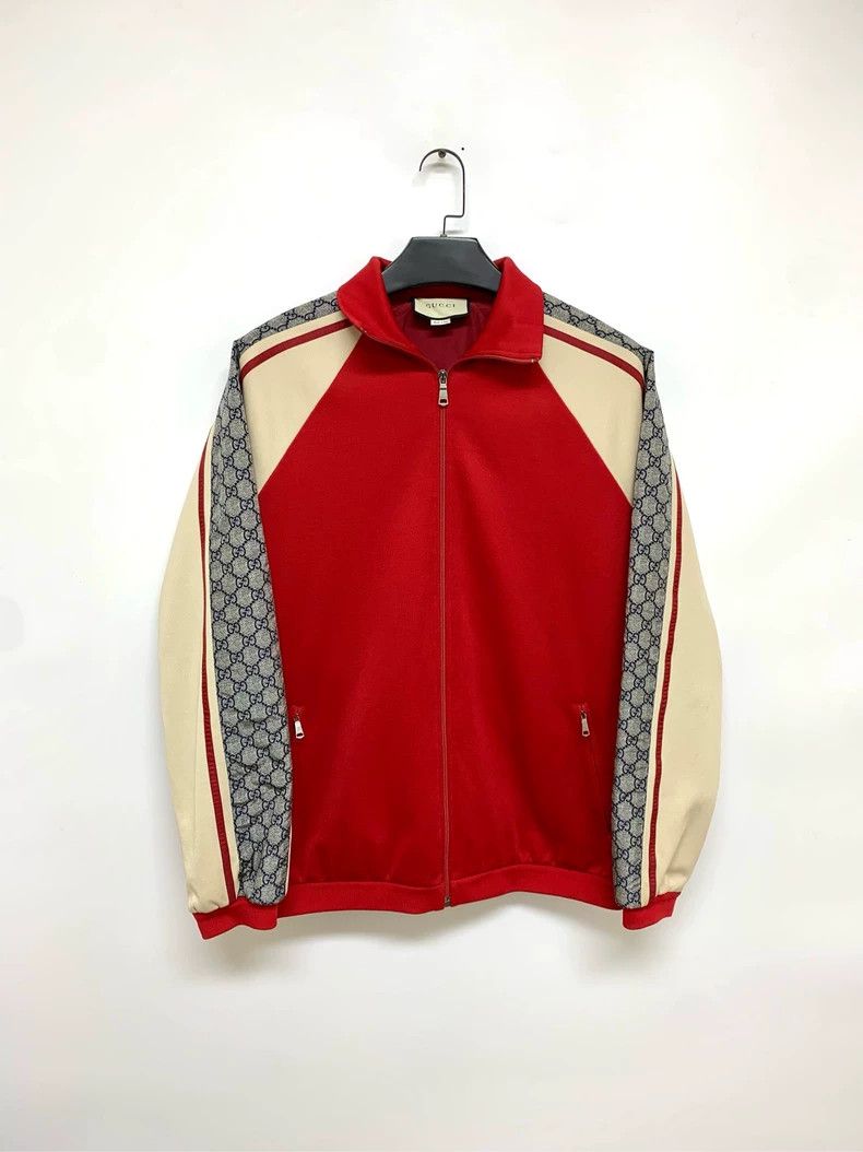 Gucci Gucci Red snake pattern double G jacket 2503-Nextarrow Size US S / EU 44-46 / 1 - 1 Thumbnail