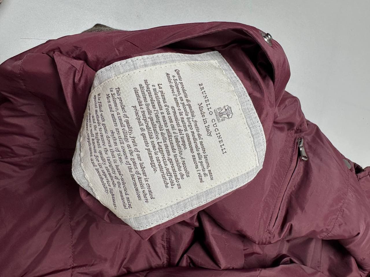 Brunello Cucinelli Brunello Cucinelli - Wool Puffer Reversible Vest Size US M / EU 48-50 / 2 - 11 Thumbnail